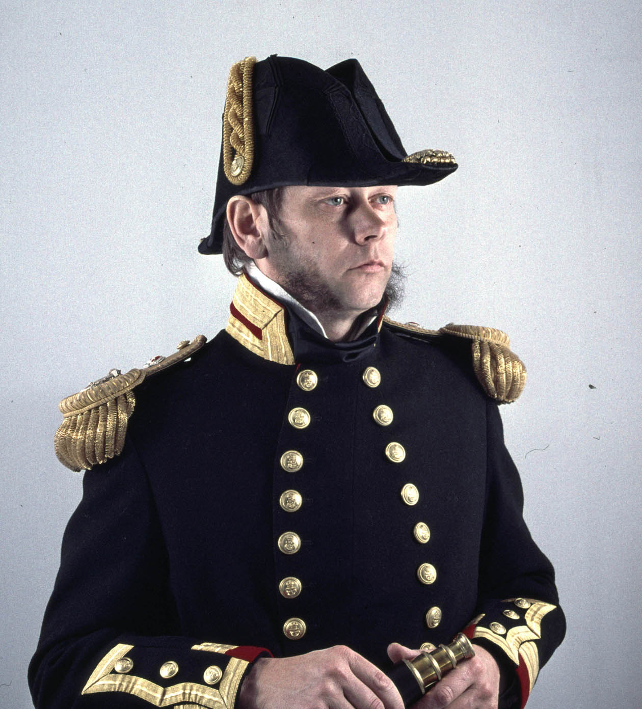 Philip Collins of Barometer World as Captain Robert FitzRoy